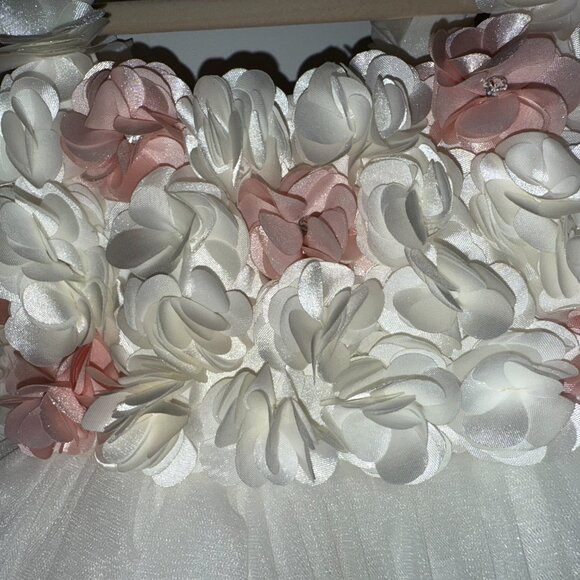 Tulleen Girls Special Occasion Dress – Size 1-86 (Approx 18–24M) - Picture 6 of 7